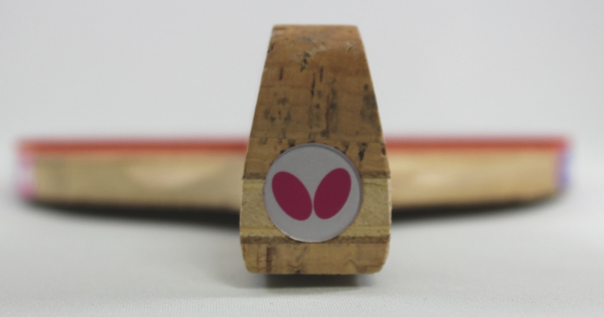 Butterfly Nakama P-6 Penhold Racket: Butterfly Emblem